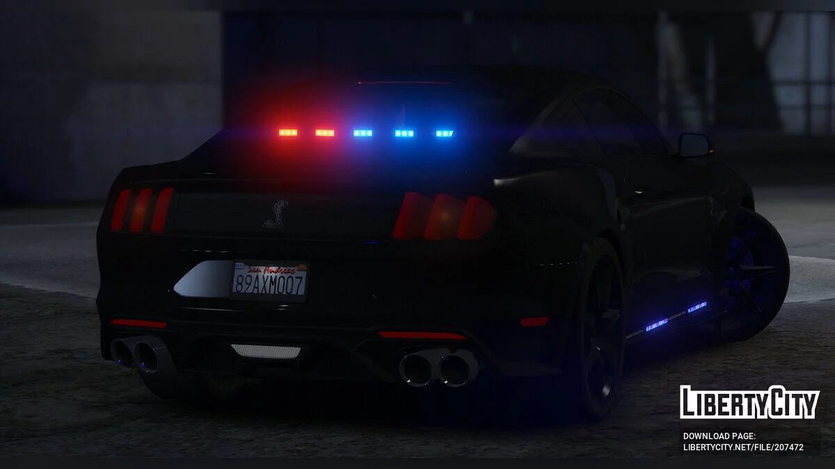 2020 Ford Mustang GT500 Unmarked / GTA 5