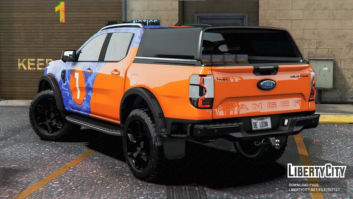 2023 Ford Ranger OffRoad Gulf / GTA 5