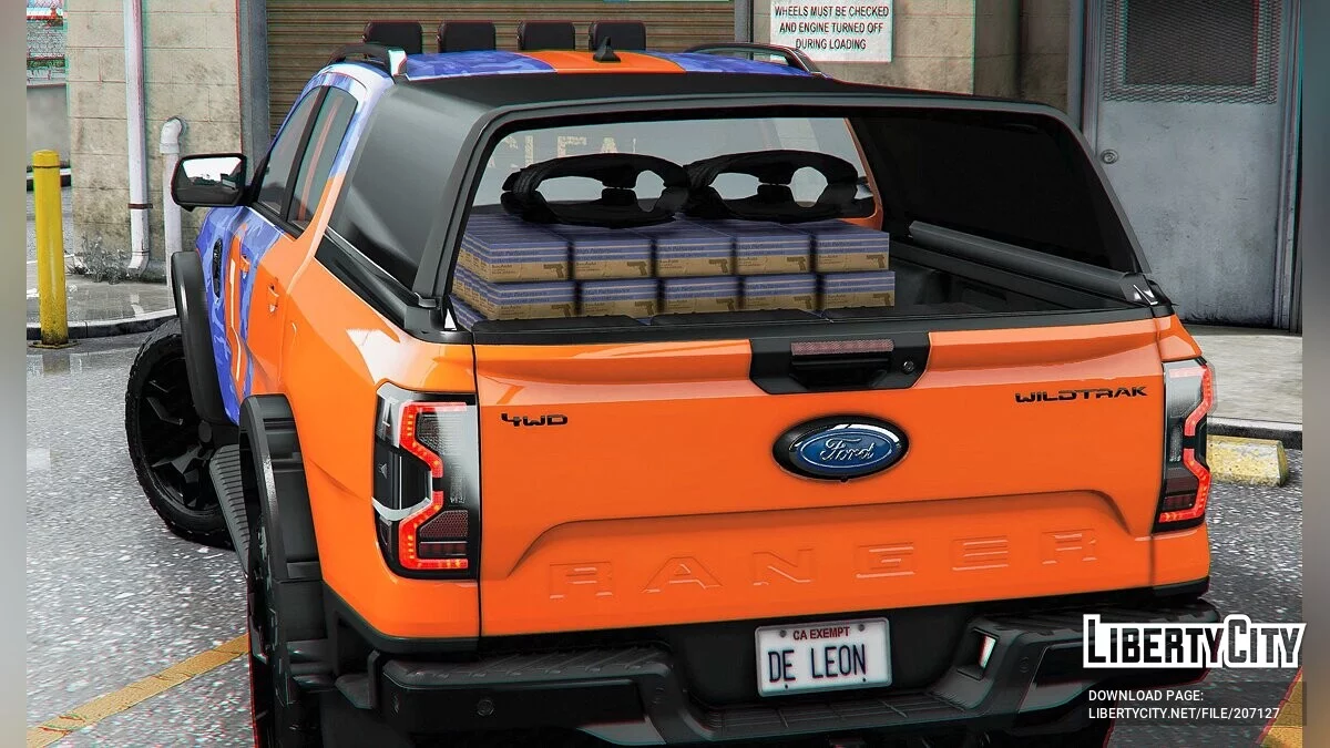 2023 Ford Ranger OffRoad Gulf / GTA 5