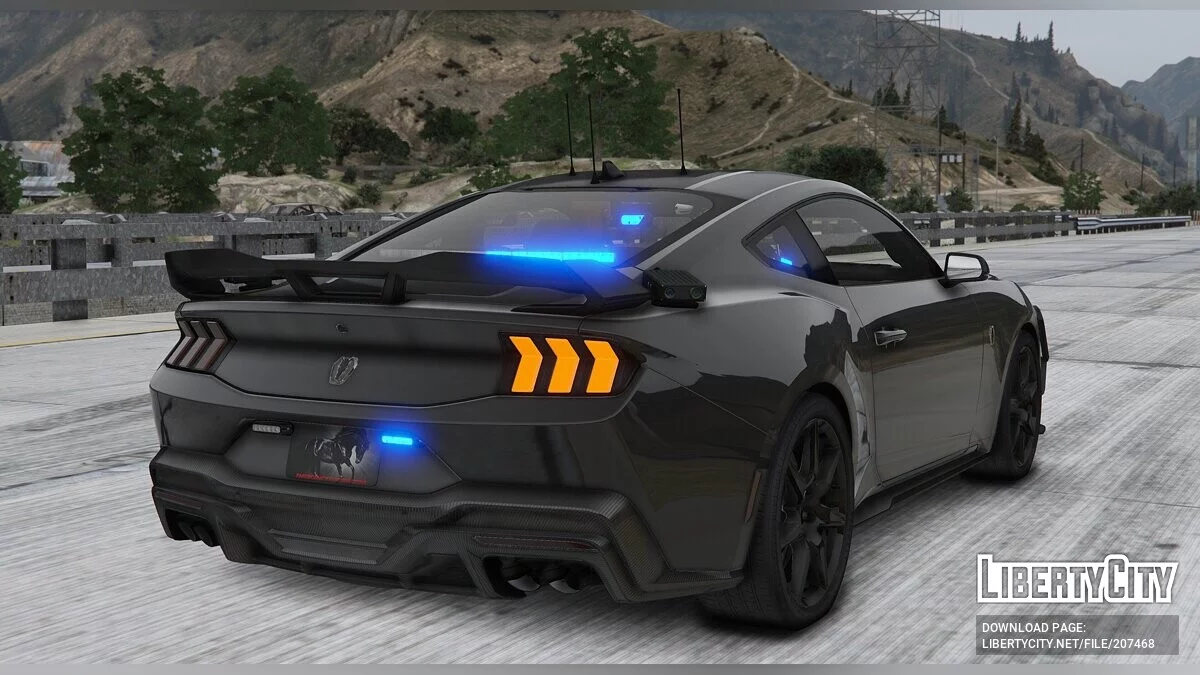 2024 Ford Mustang Dark Horse / GTA 5