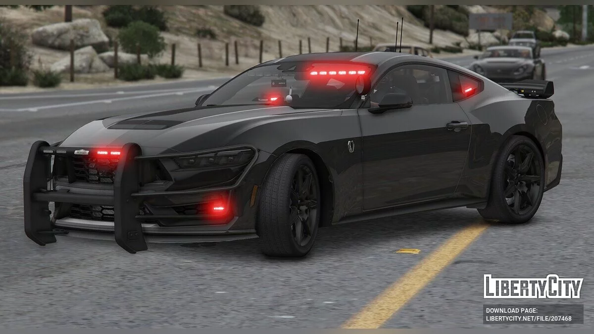 2024 Ford Mustang Dark Horse / GTA 5