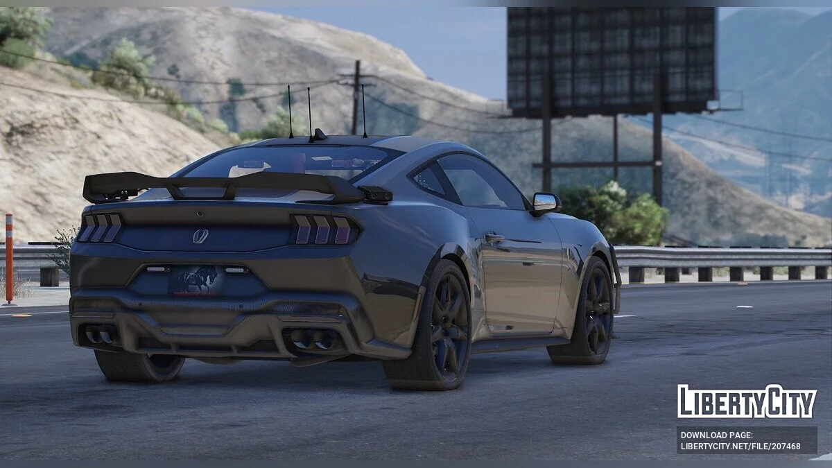2024 Ford Mustang Dark Horse / GTA 5