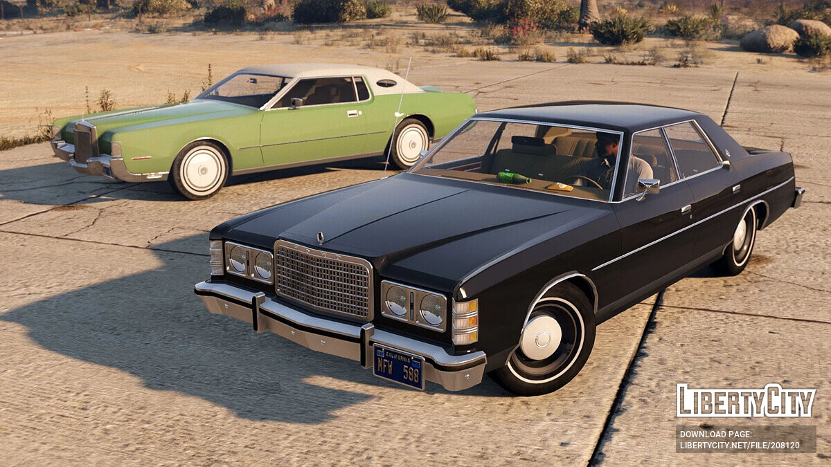 Скачать 1975 Ford Sedan Pack v1.0 для GTA 5