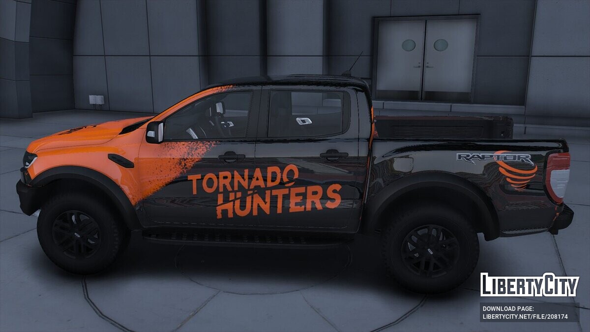 Скачать 2019 Ford Ranger Raptor Tornado Hunters для GTA 5