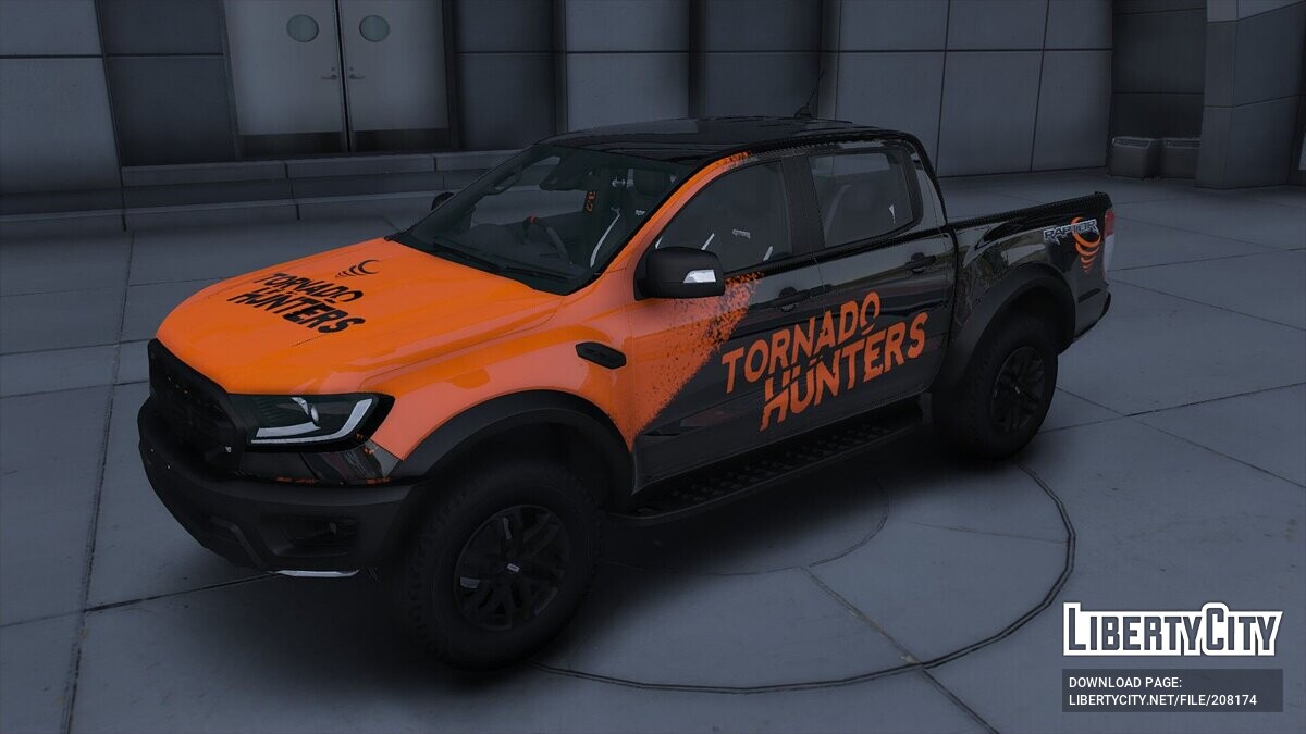 Скачать 2019 Ford Ranger Raptor Tornado Hunters для GTA 5