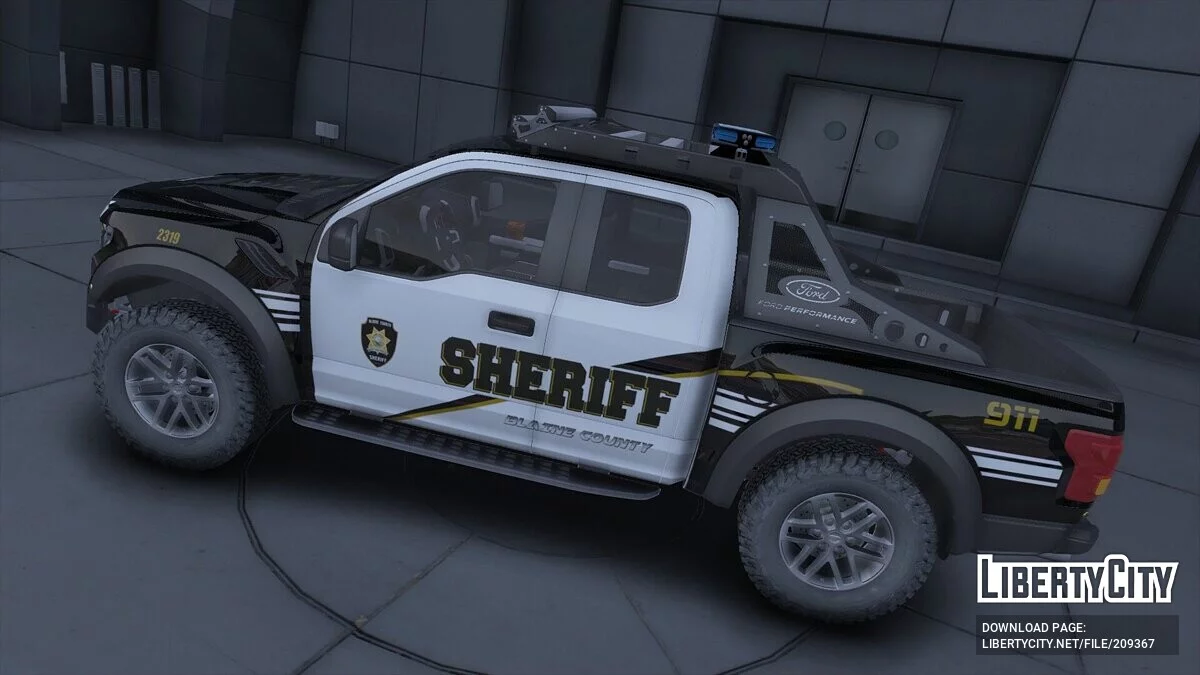 2017 Ford F-150 Raptor (BCSO) Blaine County Sheriff Office / GTA 5