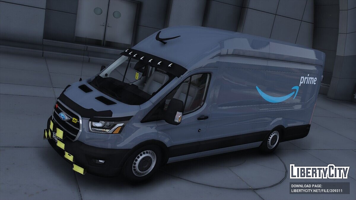 Скачать 2020 Ford Transit Van для GTA 5