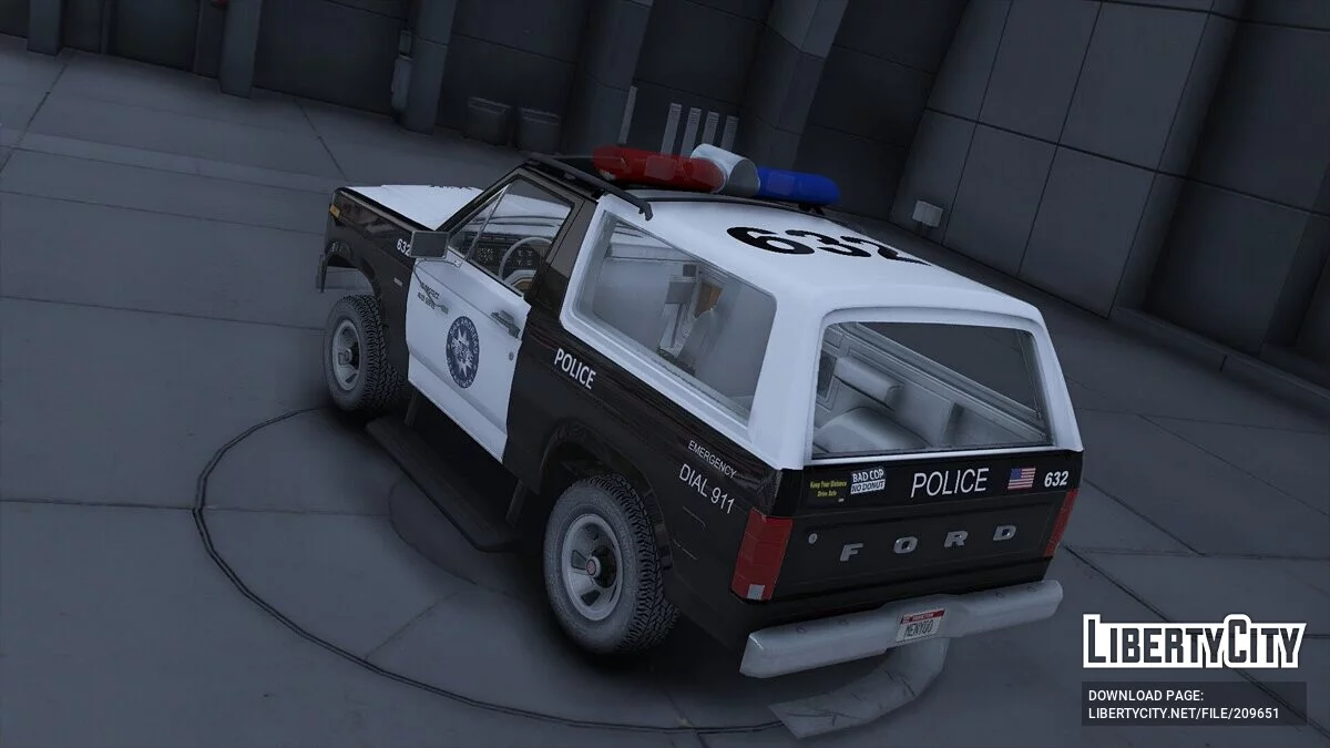 Ford Bronco 1980 SAPD Final / GTA 5
