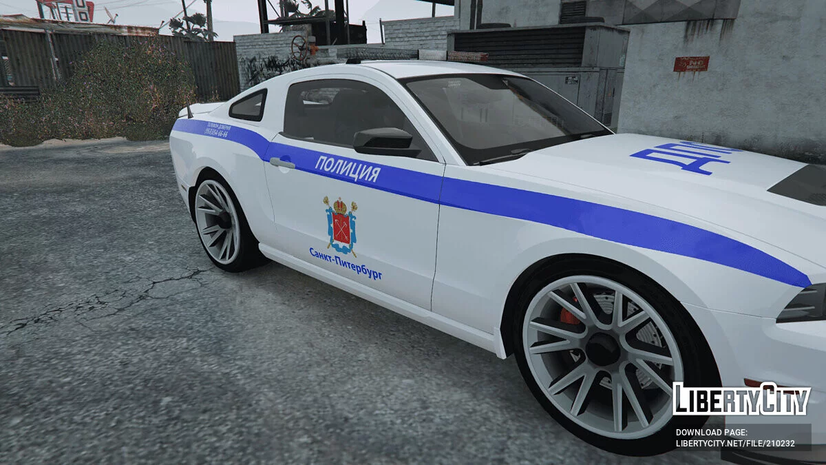 Ford Shelby GT500 Russian Police / GTA 5