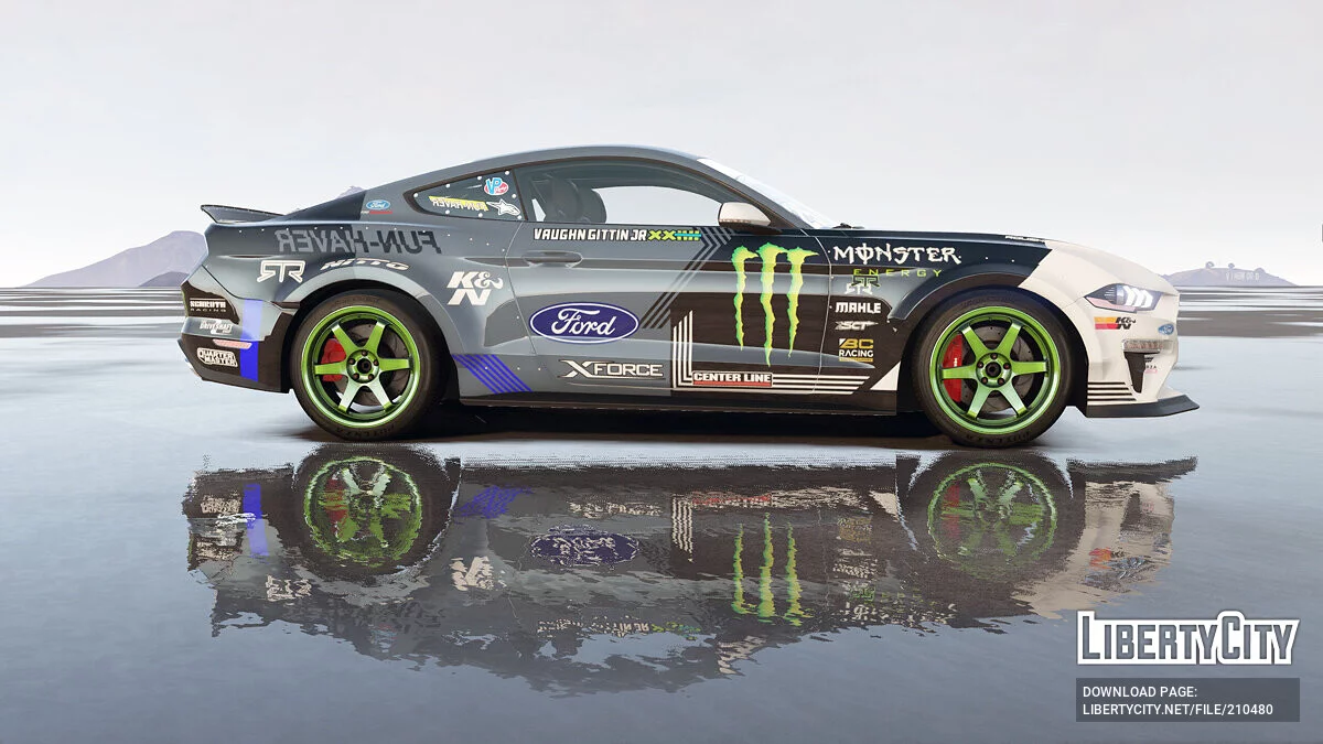 2019 Ford Mustang GT Formula Drift Monster Energy / GTA 5