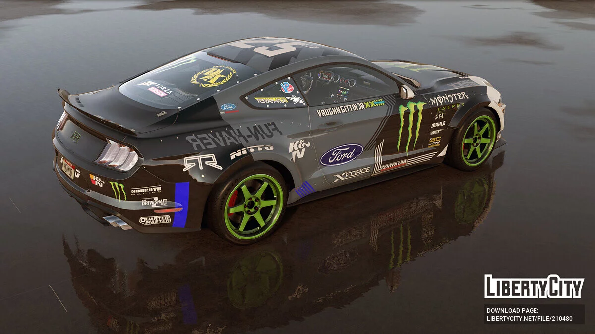 2019 Ford Mustang GT Formula Drift Monster Energy / GTA 5