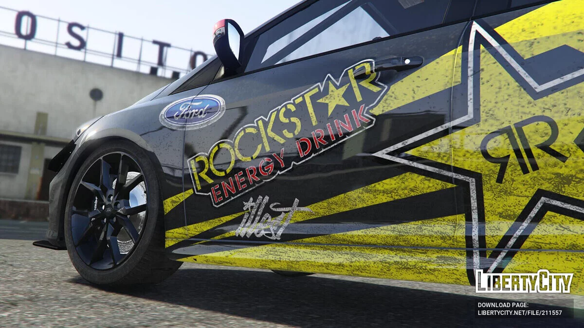 Ford Focus RS Rockstar Energy Drink / GTA 5