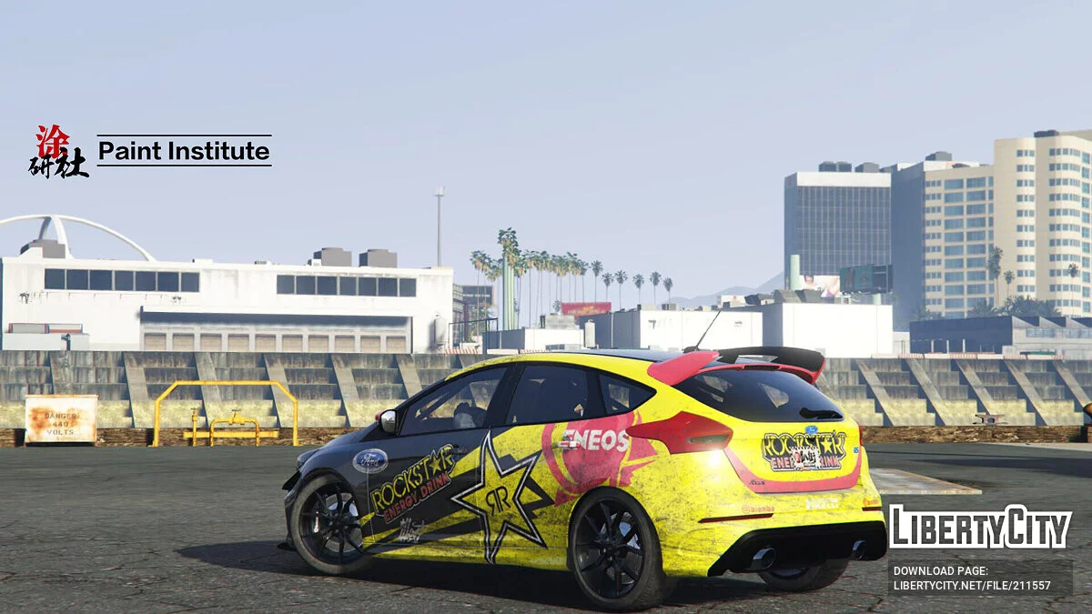 Ford Focus RS Rockstar Energy Drink / GTA 5