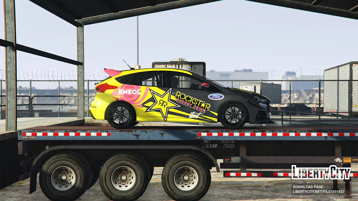 Ford Focus RS Rockstar Energy Drink / GTA 5