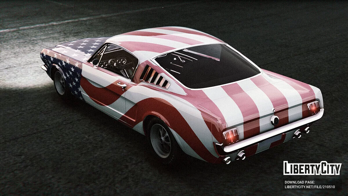 Ford Mustang Fastback Stars and Stripes / GTA 5