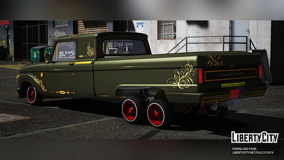 Ford F100 6x6 / GTA 5