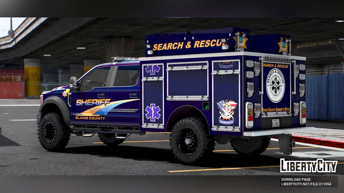 Ford F250 Fire Rescue 2020 / GTA 5