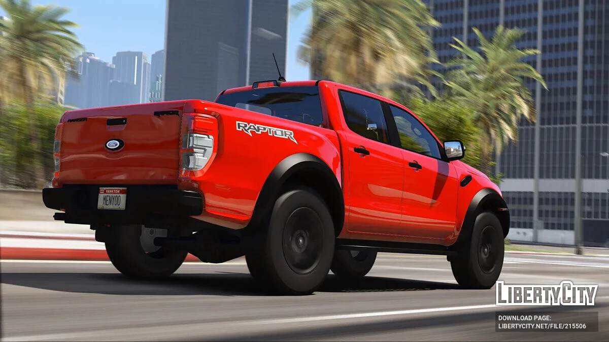 Ford Ranger Raptor 2019 v1.0 / GTA 5