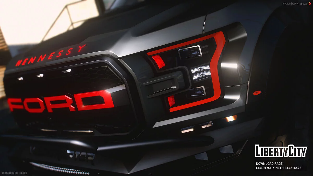 2023 Ford Raptor F150 Hennessy Performance Edition / GTA 5