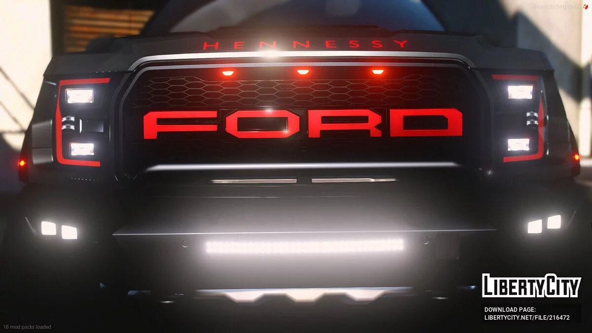 2023 Ford Raptor F150 Hennessy Performance Edition / GTA 5