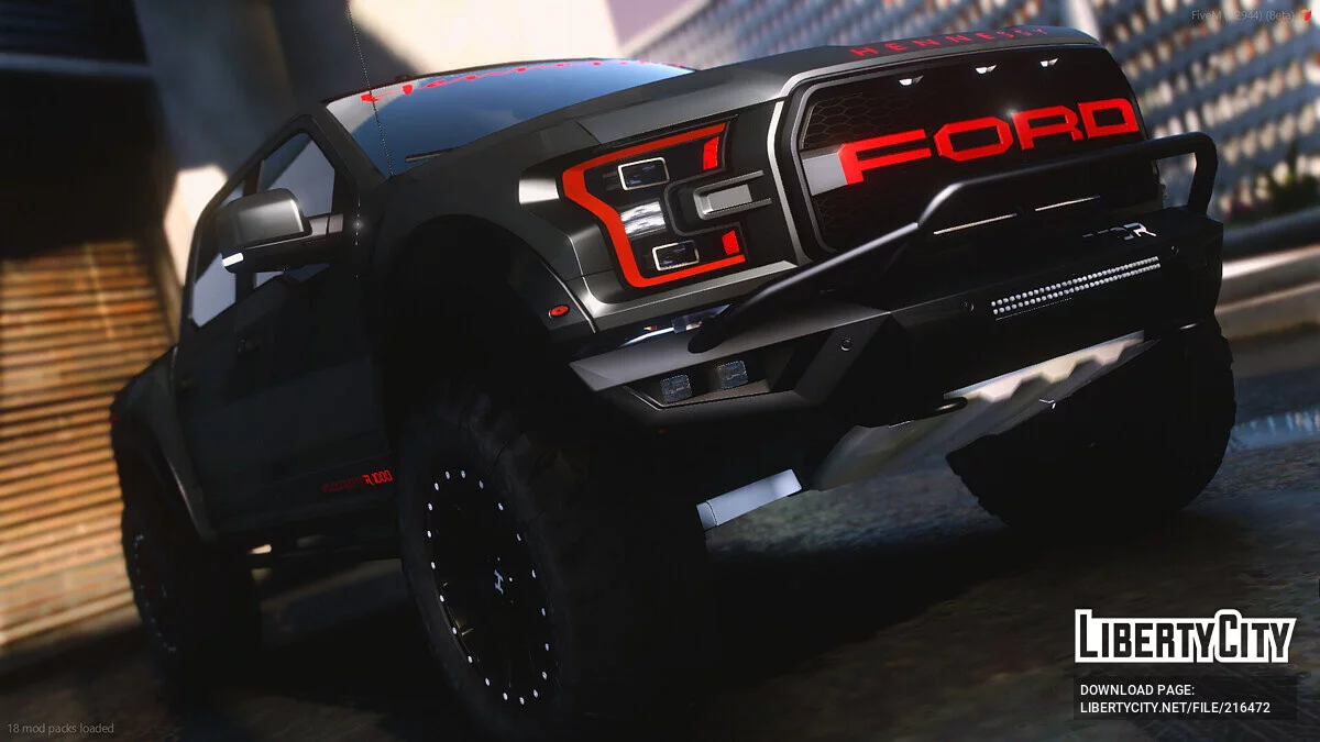2023 Ford Raptor F150 Hennessy Performance Edition / GTA 5