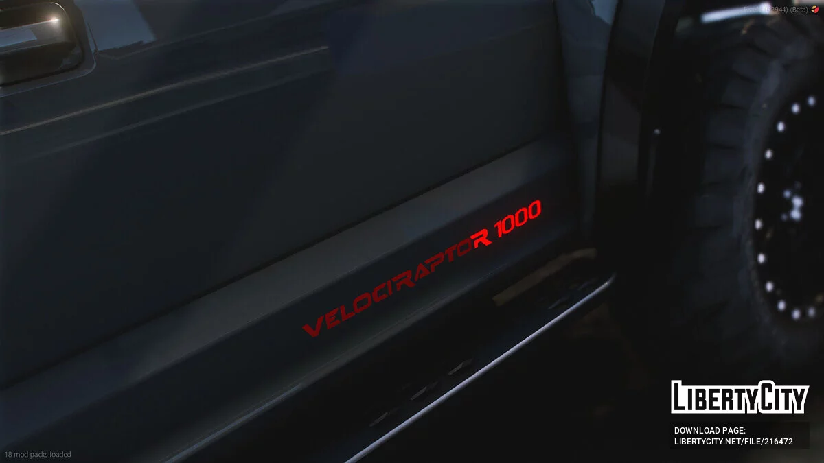 2023 Ford Raptor F150 Hennessy Performance Edition / GTA 5