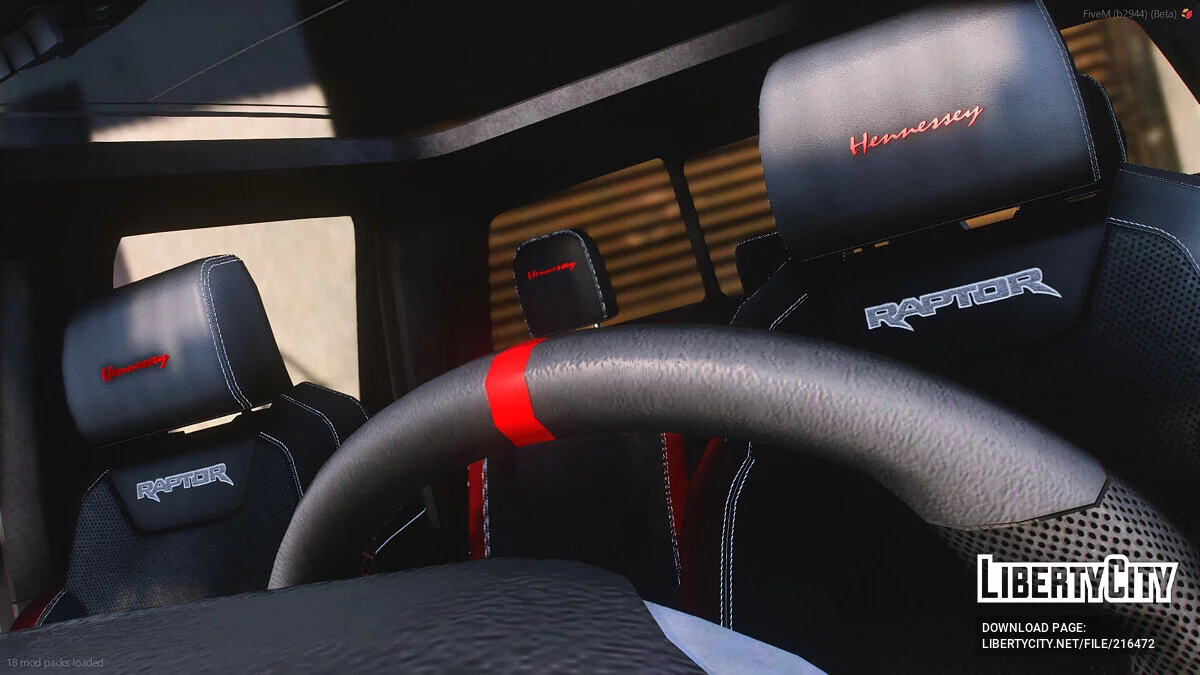 2023 Ford Raptor F150 Hennessy Performance Edition / GTA 5