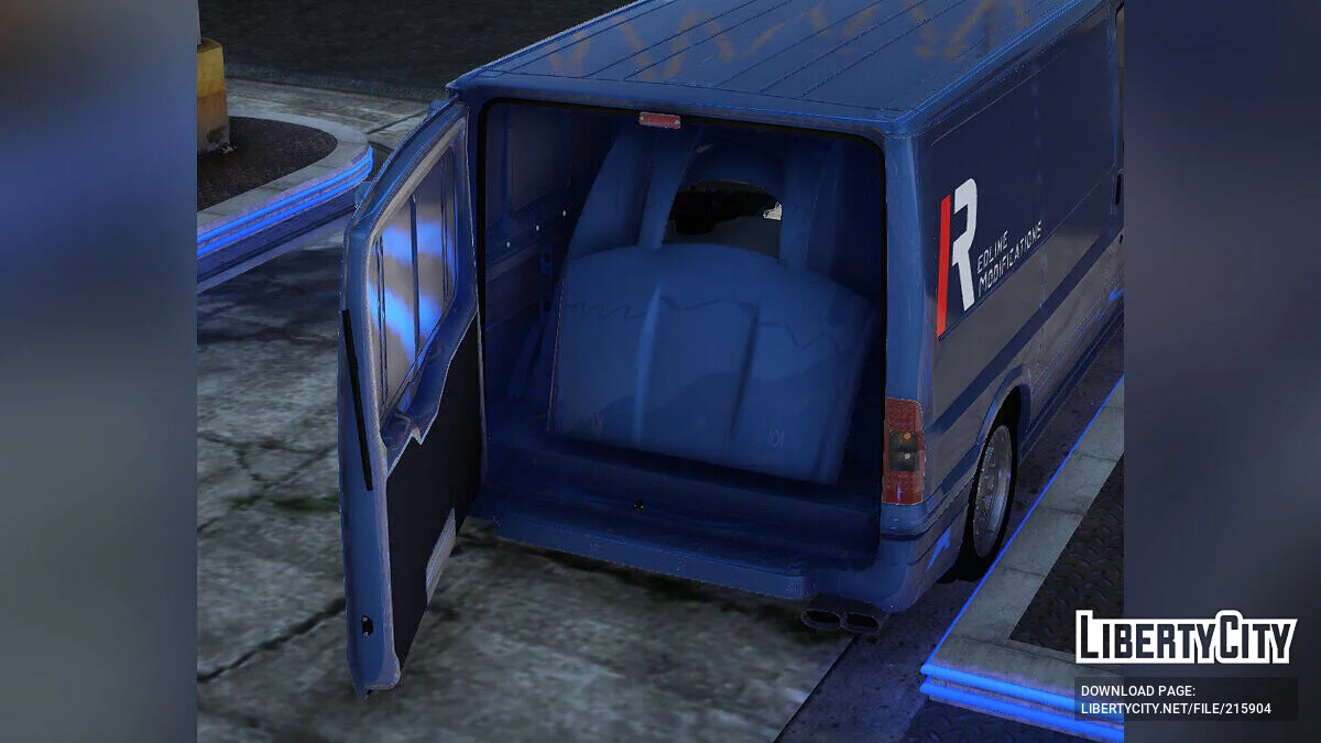 Ford Transit Van RedlineModifications v1.0 / GTA 5