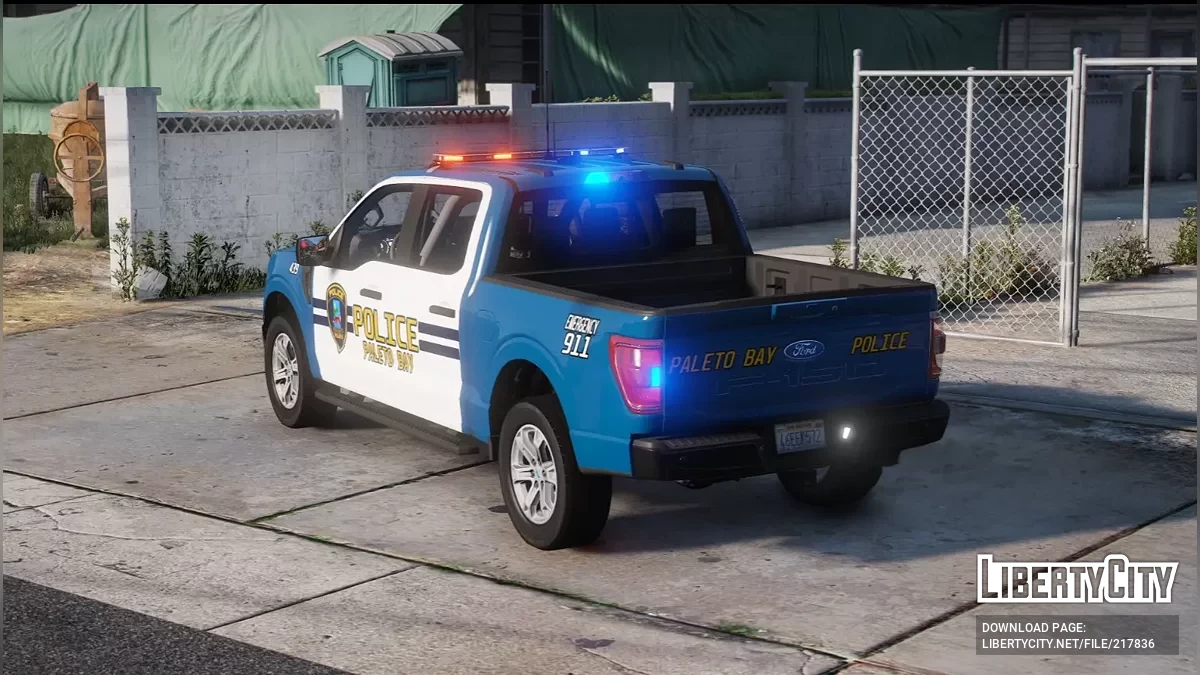 2021 Ford F-150 Paleto Bay Police Dept / GTA 5