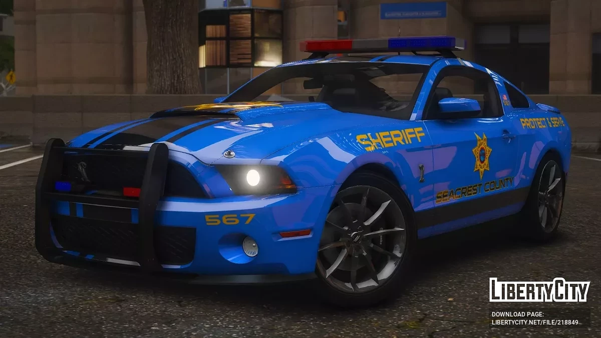 2010 Shelby GT500 Super Snake SCPD v1.0 / GTA 5