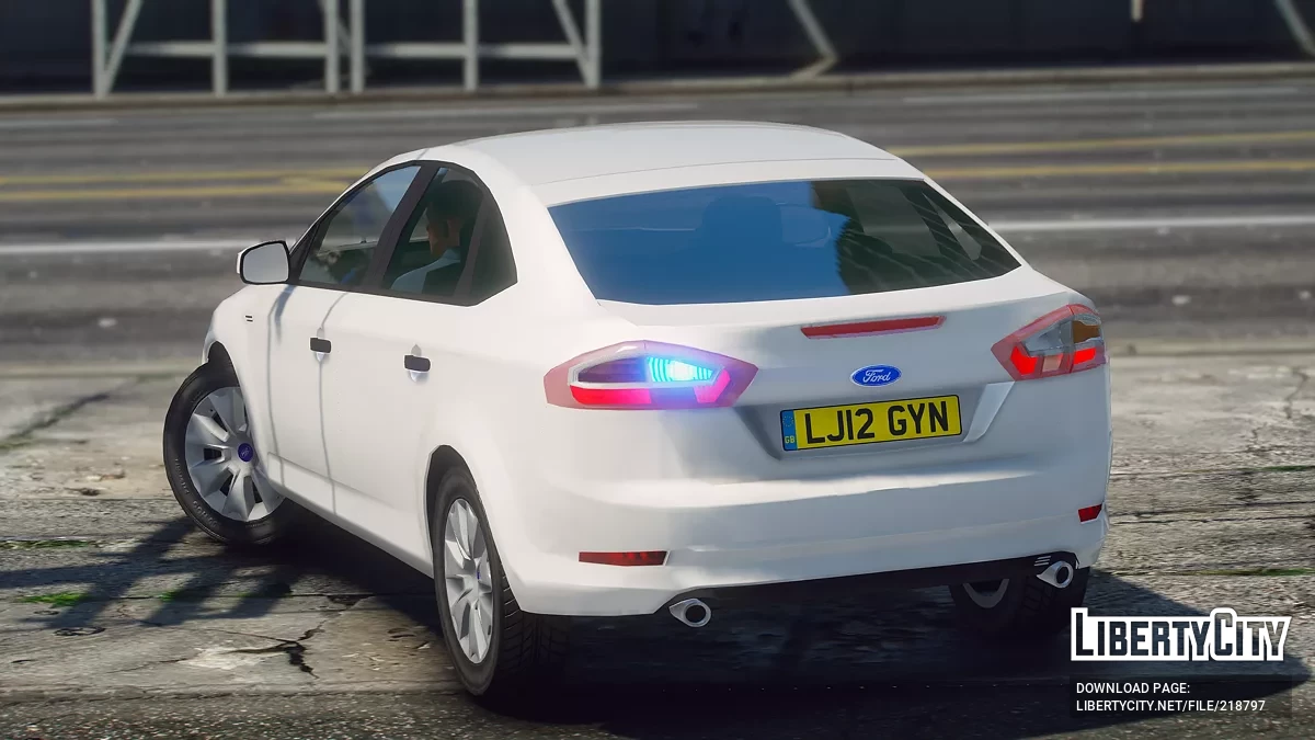 2012 Ford Mondeo Saloon BTP Unmarked / GTA 5