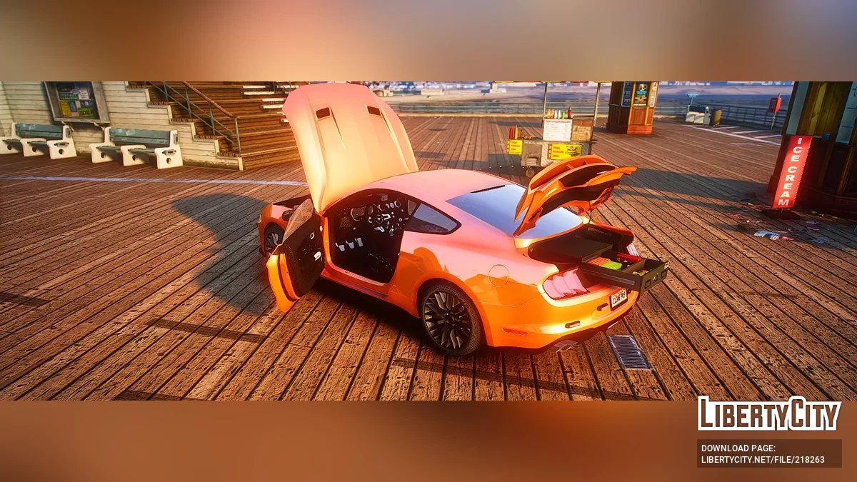 2018 Mustang GT Unmarked / GTA 5