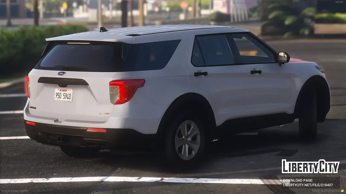 2020 Ford Police Interceptor Whelen FlatLighter Undercover / GTA 5