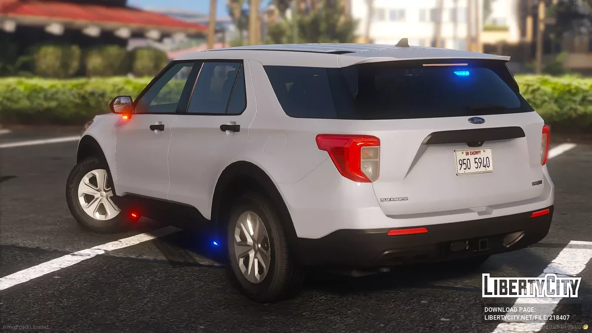 2020 Ford Police Interceptor Whelen FlatLighter Undercover / GTA 5