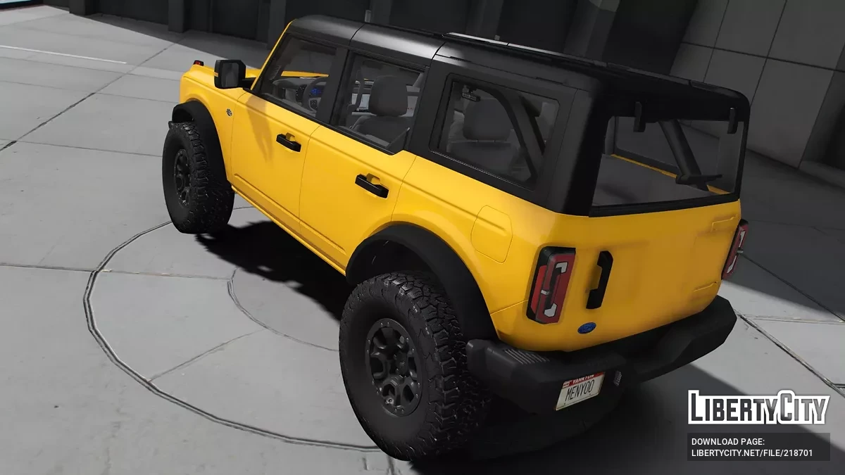 2021 Ford Bronco Unmarked / GTA 5