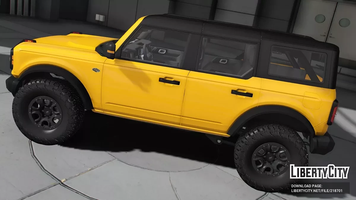 2021 Ford Bronco Unmarked / GTA 5
