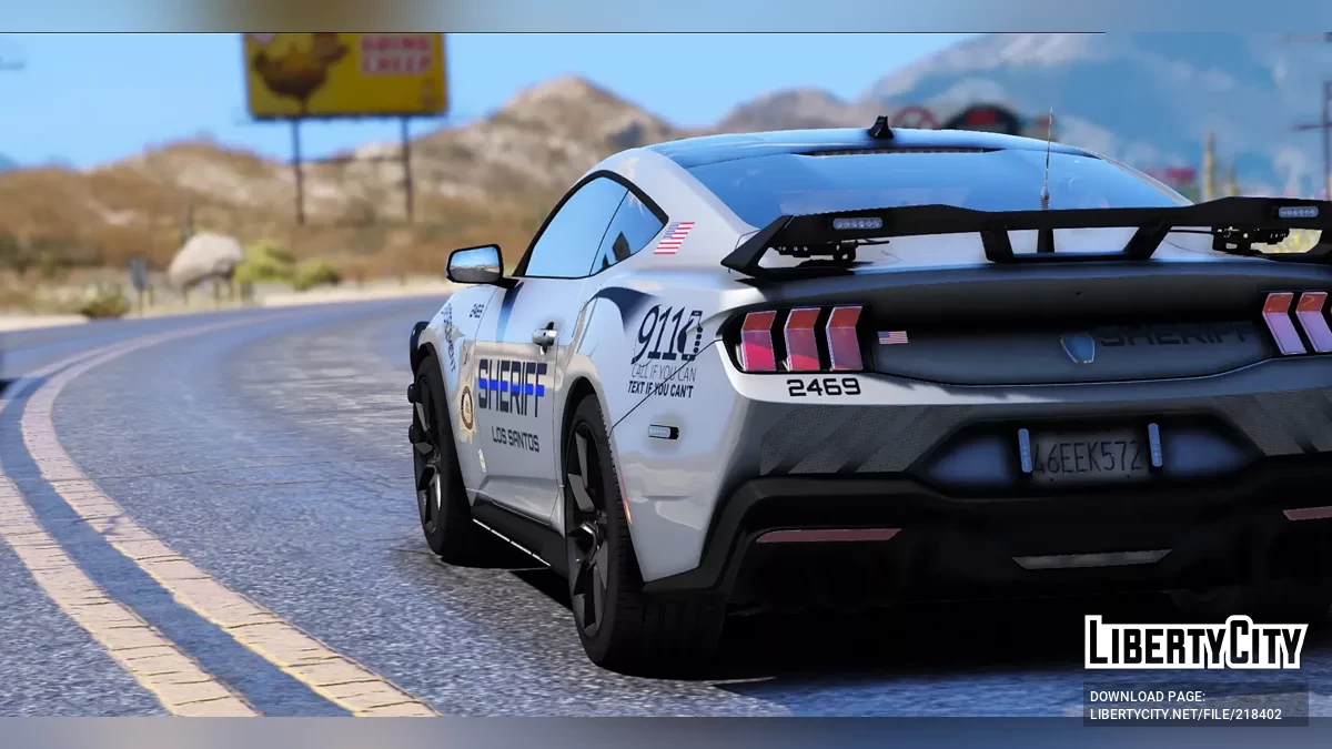 2024 Ford Mustang Dark Horse / GTA 5