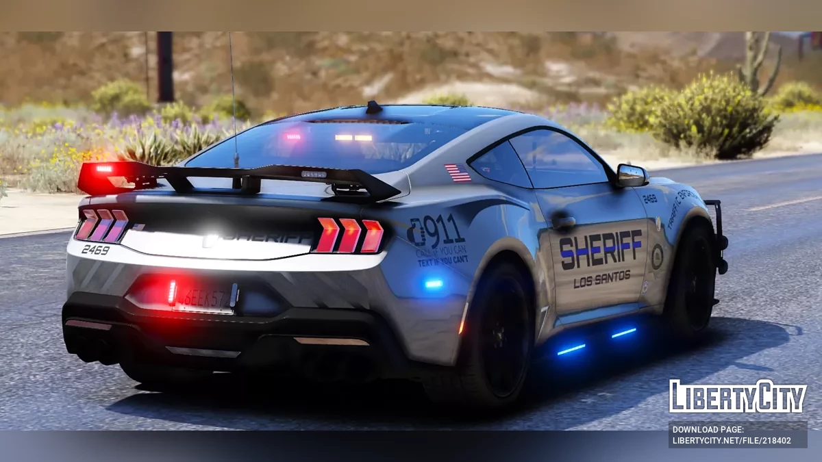 2024 Ford Mustang Dark Horse / GTA 5