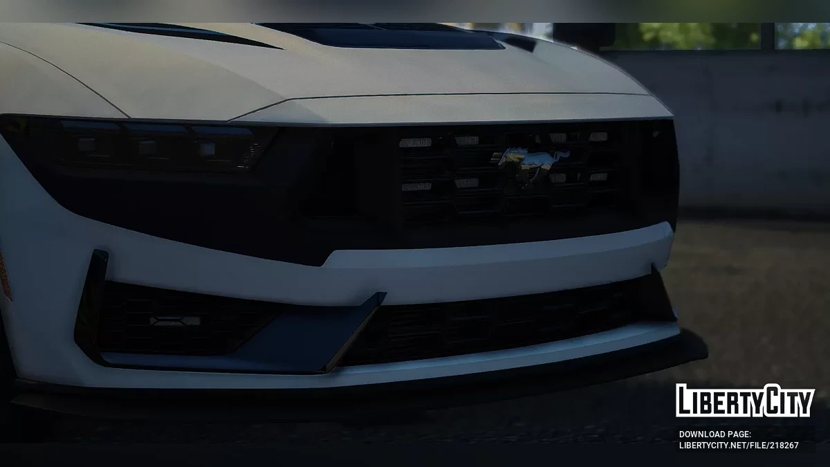 2024 Ford Mustang Darkhorse Unmarked / GTA 5