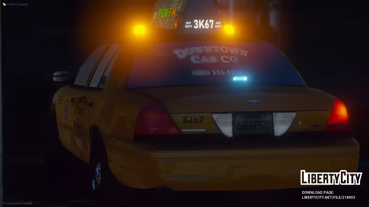 Ford Crown Victoria Unmarked Taxi / GTA 5