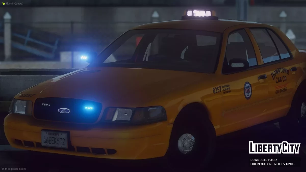 Ford Crown Victoria Unmarked Taxi / GTA 5