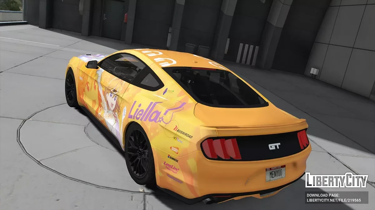 2015 Ford Mustang GT Kanon Shibuya Love Live Superstar / GTA 5