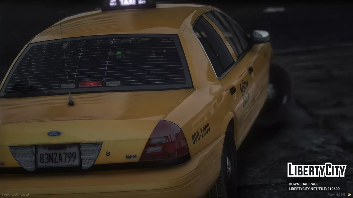 Ford Crown Victoria Taxi / GTA 5