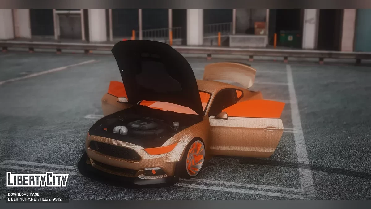 Ford Mustang GT500 Gold Edition / GTA 5