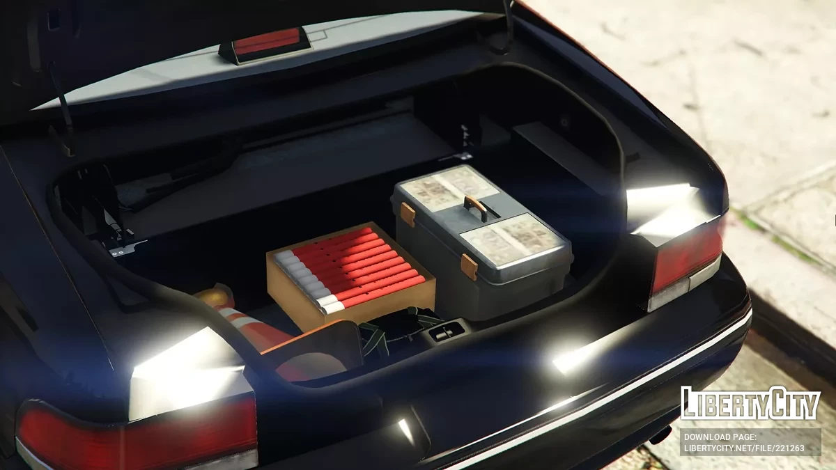 1997 Ford Crown Victoria P71- Los Angeles County Sheriff's Department v1.0 / GTA 5