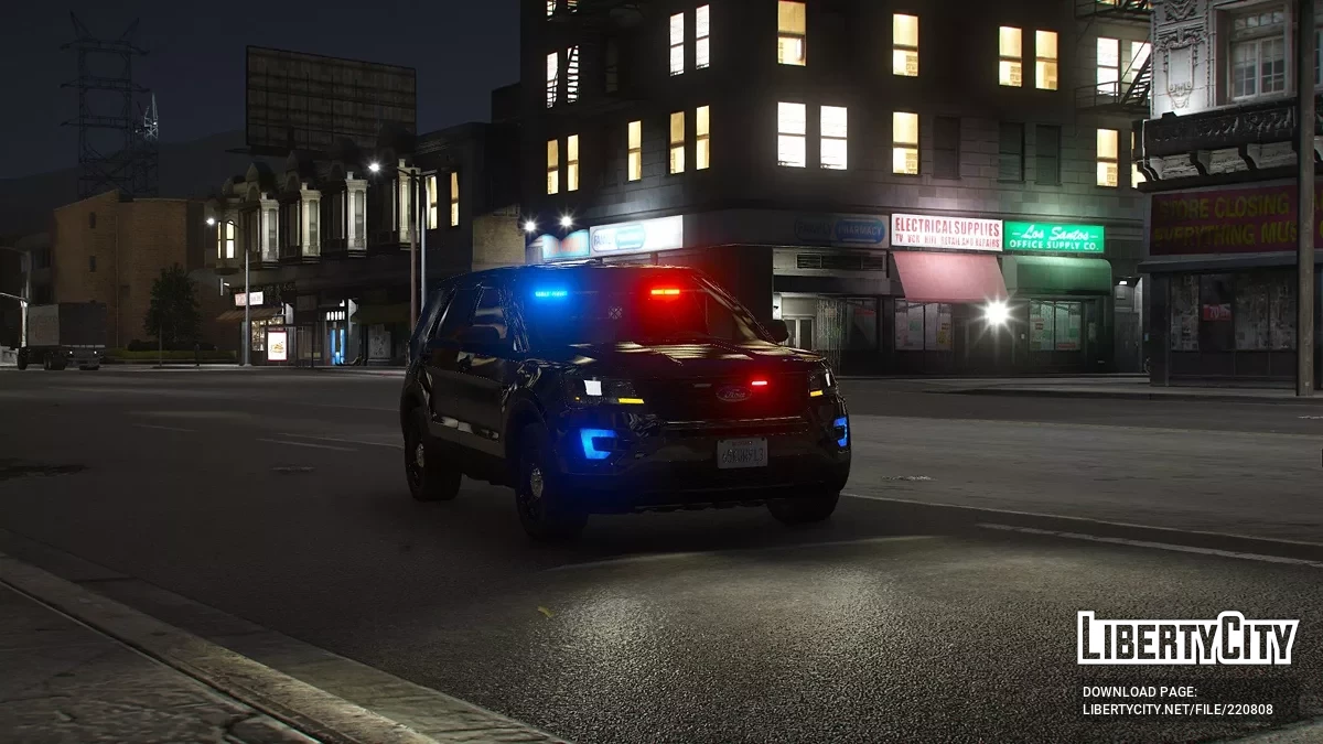 2016 Ford Explorer Unmarked / GTA 5