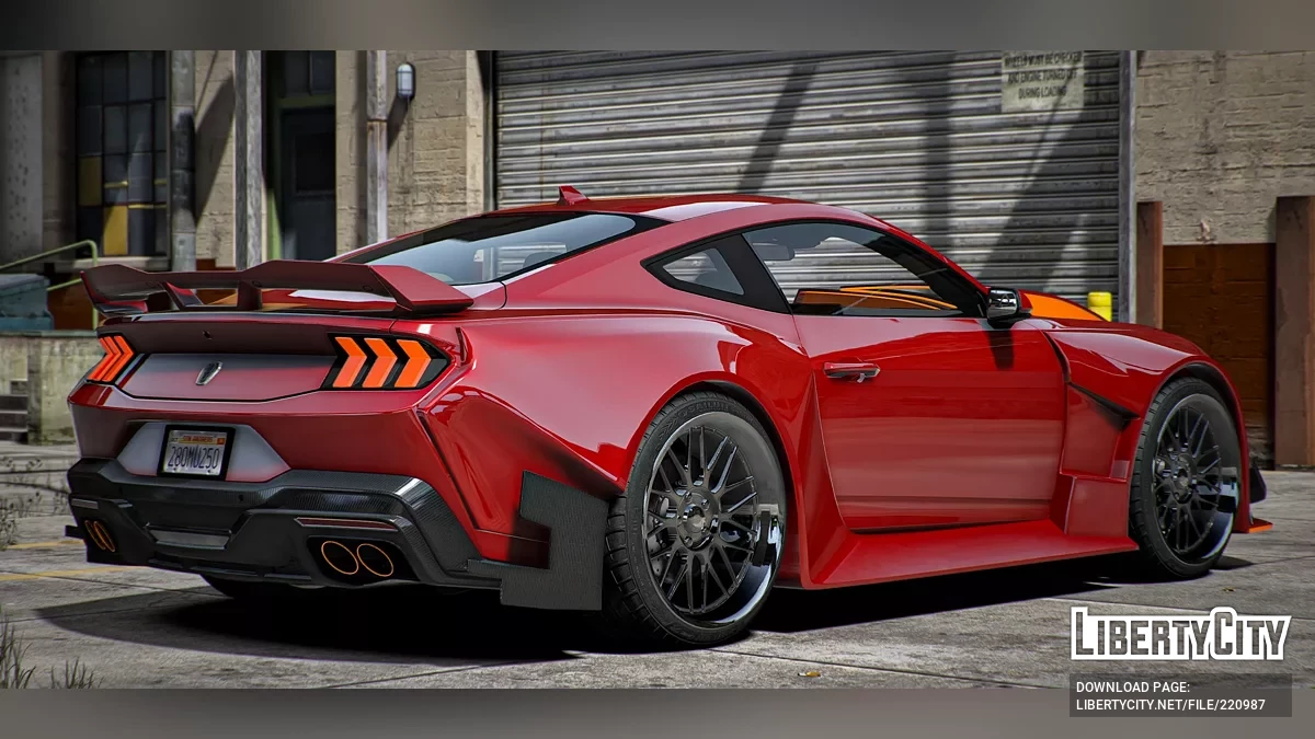 2024 Ford Mustang Dark Horse Widebody / GTA 5