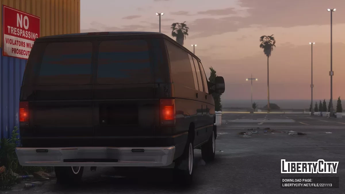 Ford E350 Police Van Unmarked / GTA 5
