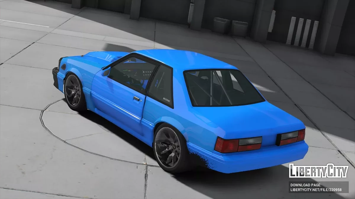 Ford Mustang Fox Body Custom Slideshow Twin Turbo LS Swapped / GTA 5