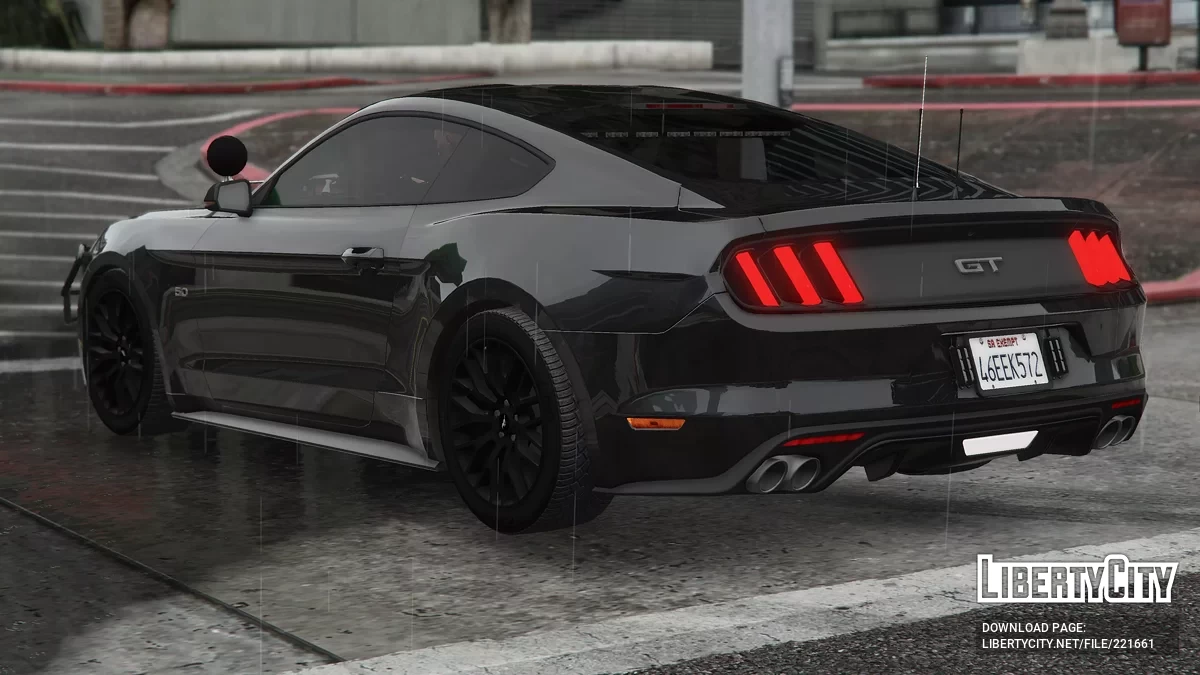 Ford Mustang GT Unmarked / GTA 5
